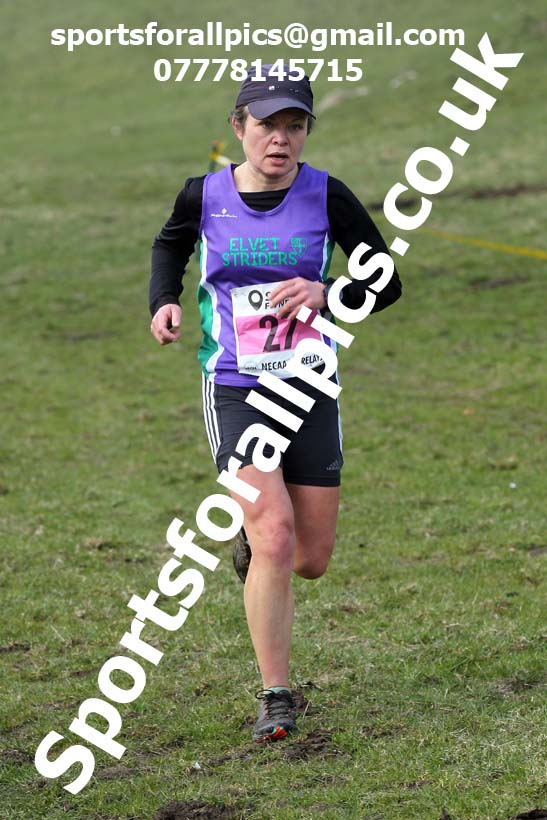 Masters men 2021 NECAA Cross Country Relays, Thornley Farm, Peterlee, Saturday, April 10th. Photo: David T. Hewitson/Sports for All Pics